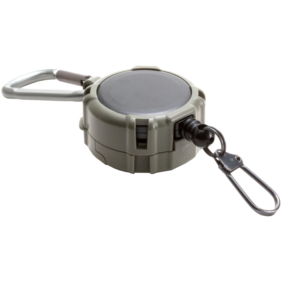 Ретривер DaiichiSeiko Carabiner Reel + Micro Case ц:foliage green, фото , изображение 3