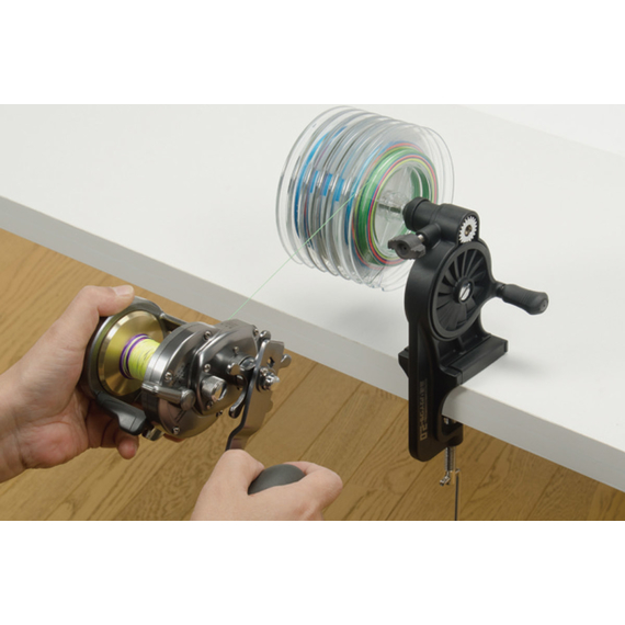 Станок для намотки лески DaiichiSeiko Kousoku Recycler 2.0 Foliage Green, фото , изображение 6