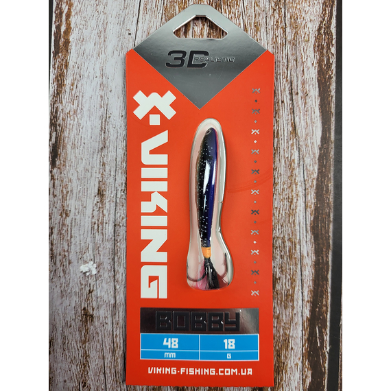 Бокоплав Viking Fishing Bobby 48mm 18.0g #22 Kingfisher Pink, Розмір/Вага: 48мм/18г, Колір бокоплаву: #22 Kingfisher Pink, фото , изображение 3