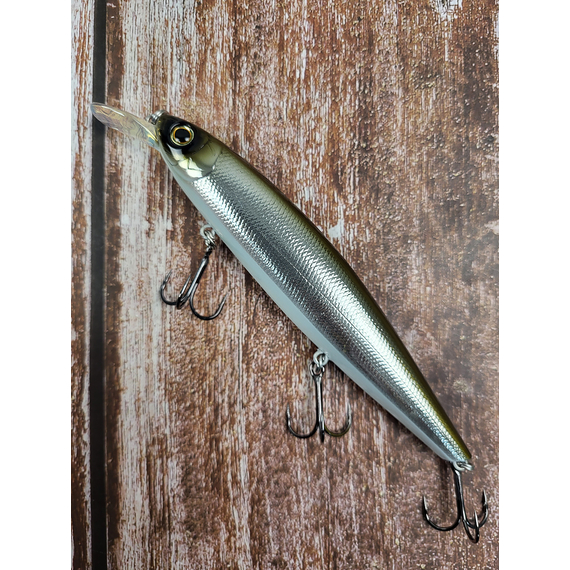 Воблер Deps Balisong Minnow 130SP 130mm 24.8g #09 Half mirror smelt, Размер/Вес: 130мм/24.8г, Цвет воблера: 09, фото , изображение 6