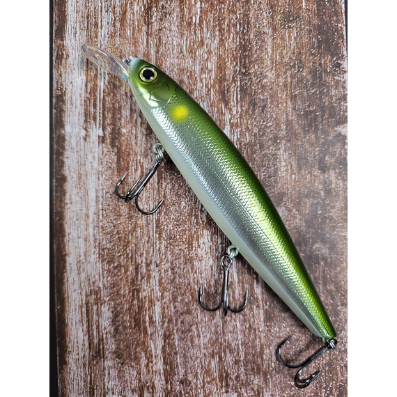 Воблер Deps Balisong Minnow 130SP 130mm 24.8g #20 GM Ayu, Размер/Вес: 130мм/24.8г, Цвет воблера: 20, фото , изображение 6