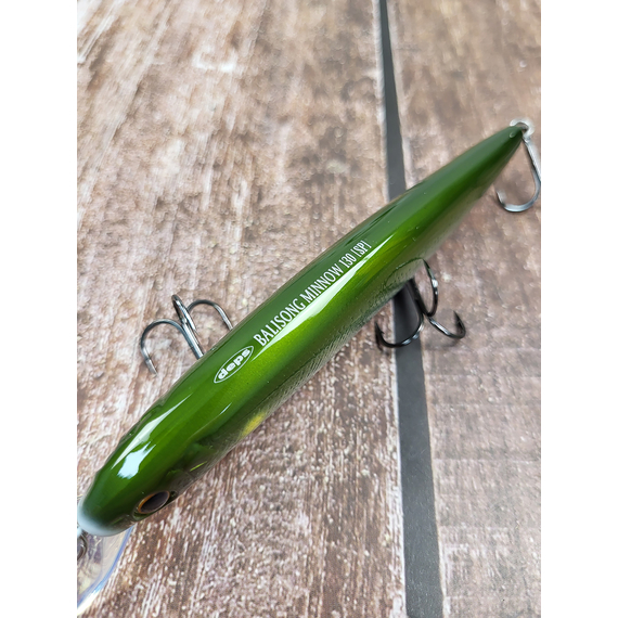Воблер Deps Balisong Minnow 130SP 130mm 24.8g #20 GM Ayu, Размер/Вес: 130мм/24.8г, Цвет воблера: 20, фото , изображение 7