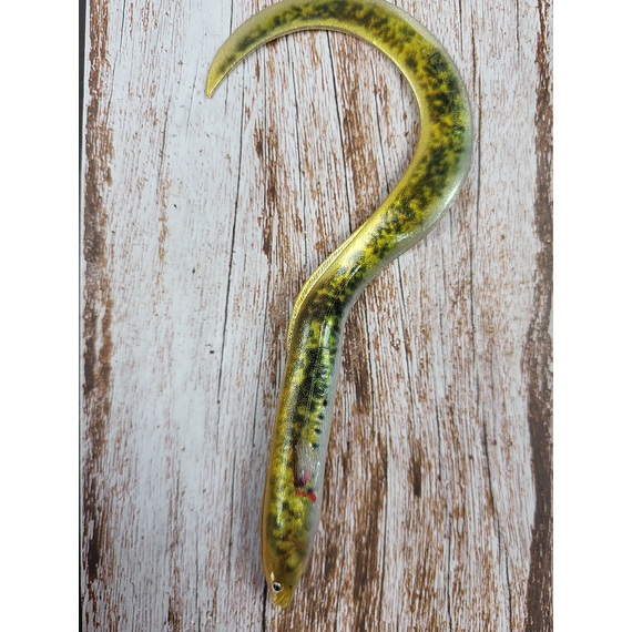 Силікон Savage Gear 3D Real Eel Loose Body 150mm 12.0g Lamprey PHP (поштучно), Довжина силікону: 150mm, Колір силікону: Lamprey PHP, фото , изображение 2