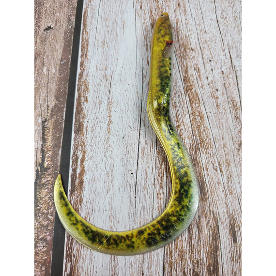 Силікон Savage Gear 3D Real Eel Loose Body 150mm 12.0g Lamprey PHP (поштучно), Довжина силікону: 150mm, Колір силікону: Lamprey PHP, фото , изображение 4