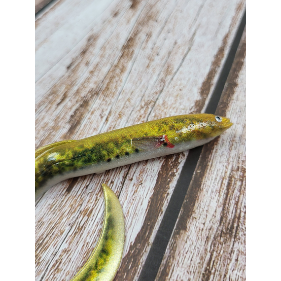 Силікон Savage Gear 3D Real Eel Loose Body 150mm 12.0g Lamprey PHP (поштучно), Довжина силікону: 150mm, Колір силікону: Lamprey PHP, фото , изображение 7