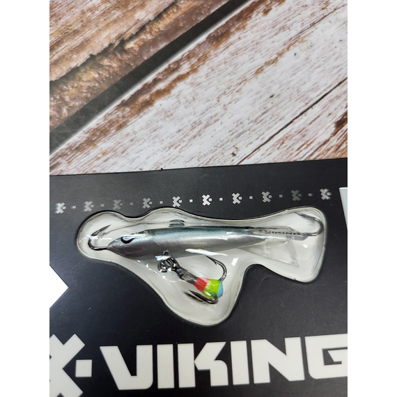 Балансир Viking Fishing Yeti Ice Jig 40mm 7.0g #14 Dark Mackerel, Размер/Вес: 40мм/7г, Колір балансиру: #14 Dark Mackerel, фото , изображение 6