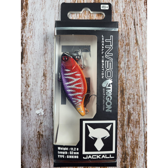 Воблер Jackall TN50 Trigon 52mm, 11.2g, TH Hot Orange (раттлін), Розмір/Вага: 52мм/11.2г, Колір воблера: TH Hot Orange, фото , изображение 2