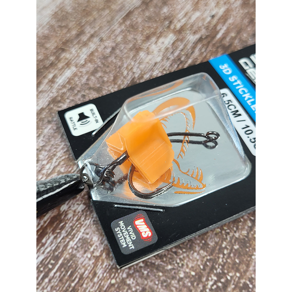 Воблер Savage Gear 3D Sticklebait Pencil 65S 65mm 10.5g Black Silver, Розмір/Вага: 65мм/10.5г, Колір воблера: Black Silver, фото , изображение 6