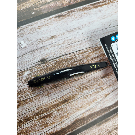 Воблер Savage Gear 3D Sticklebait Pencil 75SS 75mm 13.0g Black Red, Розмір/Вага: 75мм/13г, Колір воблера: Black Red, фото , изображение 4