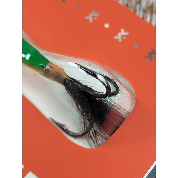 Бокоплав Viking Fishing Bobby 40mm 12.0g #04 Fire Perch, Розмір/Вага: 40мм/12г, Колір бокоплаву: #04 Fire Perch, фото , изображение 6