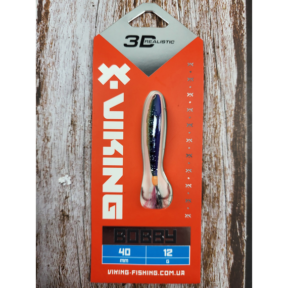 Бокоплав Viking Fishing Bobby 40mm 12.0g #22 Kingfisher Pink, Розмір/Вага: 40мм/12г, Колір бокоплаву: #22 Kingfisher Pink, фото , изображение 3