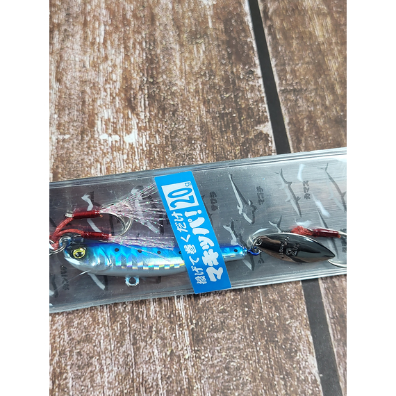 Тейл-спінер Megabass Makippa 20.0g Iwashi, Вага блешні: 20г, Колір блешні: Iwashi, фото , изображение 6