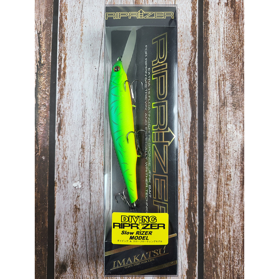 Воблер Imakatsu Diving Riprizer 110 Slow Rizer 112mm 19.0g #45 Matt Hot Tiger, Колір воблера: 45 Matt Hot Tiger, фото , изображение 2