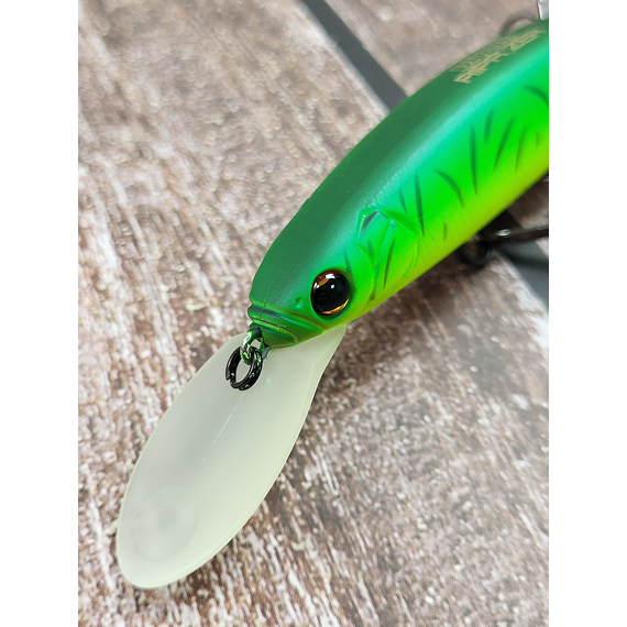 Воблер Imakatsu Diving Riprizer 110 Slow Rizer 112mm 19.0g #45 Matt Hot Tiger, Колір воблера: 45 Matt Hot Tiger, фото , изображение 7