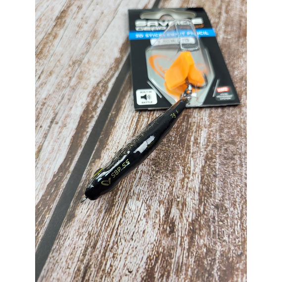 Воблер Savage Gear 3D Sticklebait Pencil 55S 55mm 7.0g Black Silver, Розмір/Вага: 55мм/7г, Колір воблера: Black Silver, фото , изображение 4