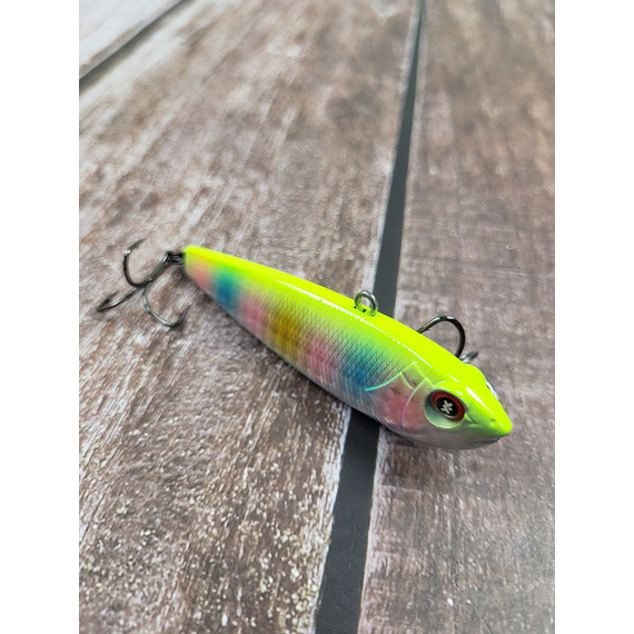 Зимний воблер Viking Fishing Outcast Vib HV 80мм 28g #15 Pine Legend (зимняя приманка для ловли со льда), Выберите цвет: Pine Legend, Размер/Вес: 80мм/32г, фото , изображение 7