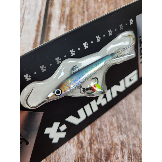 Балансир Viking Fishing Yeti Ice Jig 60mm 16.0g #11 Anchovy, Розмір/Вага: 60мм/16г, Колір балансиру: #11 Anchovy, фото , изображение 5