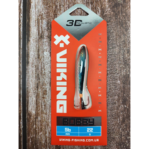 Бокоплав Viking Fishing Bobby 56mm 22.0g #11 Anchovy, Розмір/Вага: 56мм/22г, Колір бокоплаву: #11 Anchovy, фото , изображение 3
