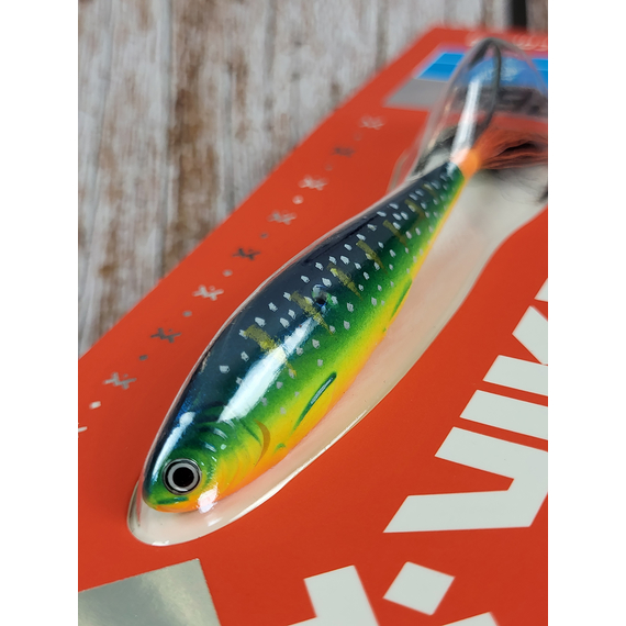 Бокоплав Viking Fishing Bobby 63mm 27.0g #21 Kingfisher Green, Розмір/Вага: 63мм/27г, Колір бокоплаву: #21 Kingfisher Green, фото , изображение 8