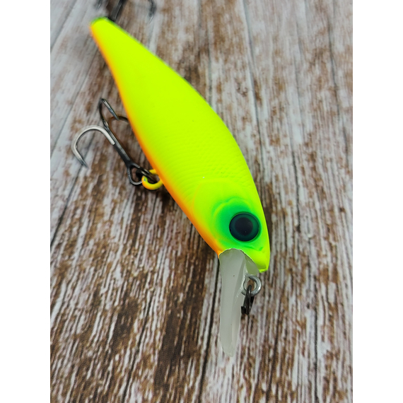 Воблер Jackall Squad Minnow 65SP 65mm, 5.8g, Mat Chart, Розмір/Вага: 65мм/5.8г, Колір воблера: Mat Chart, фото , изображение 8