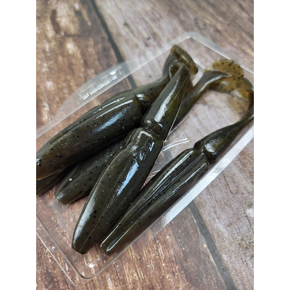 Силікон Select Shad Up 3.5" col.102 (5 шт/упак), Довжина силікону: 3.5" (8.89 см), Колір силікону: 102, фото , изображение 5