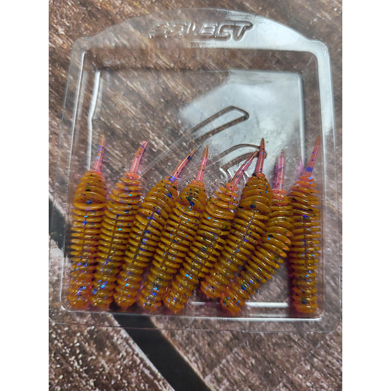 Силікон Select Snack 1.5" col.900 (8 шт/пак), Довжина силікону: 1.5" (4 см), Колір силікону: 900, фото , изображение 6