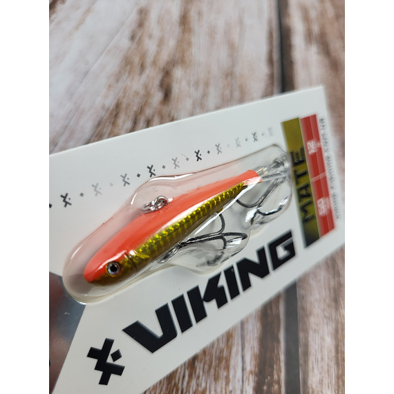 Балансир Viking Fishing Mate Ice Jig 50mm 12g #08 Candle Flame, Размер/Вес: 50мм/12г, Колір балансиру: #08 Candle Flame, фото , изображение 7