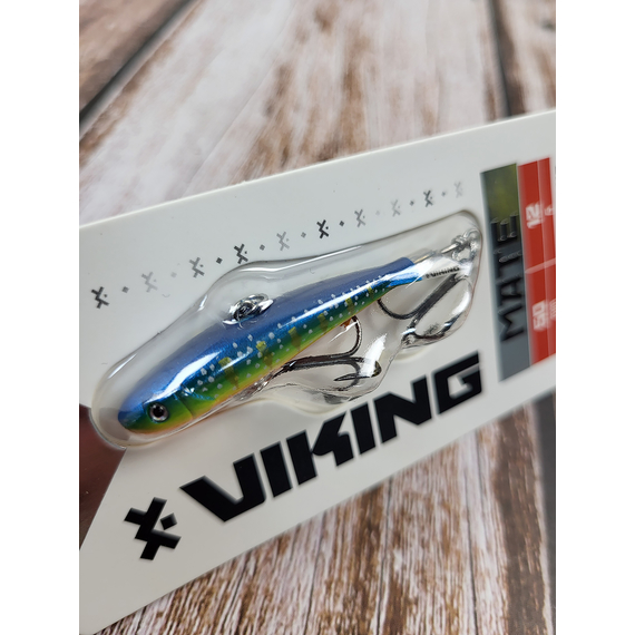 Балансир Viking Fishing Mate Ice Jig 50mm 12g #21 Kingfisher Green, Розмір/Вага: 50мм/12г, Колір балансиру: #21 Kingfisher Green, фото , изображение 6