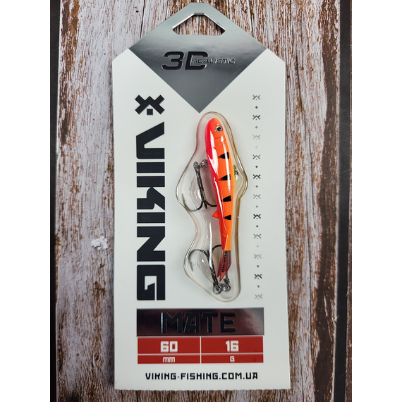 Балансир Viking Fishing Mate Ice Jig 60mm 17g #15 Pink Moon, Розмір/Вага: 60мм/17г, Колір балансиру: #15 Pink Moon, фото , изображение 3