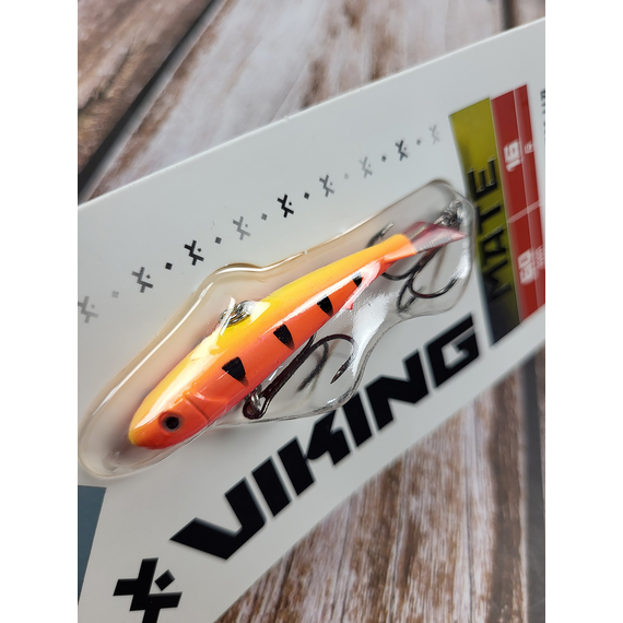 Балансир Viking Fishing Mate Ice Jig 60mm 17g #15 Pink Moon, Розмір/Вага: 60мм/17г, Колір балансиру: #15 Pink Moon, фото , изображение 6