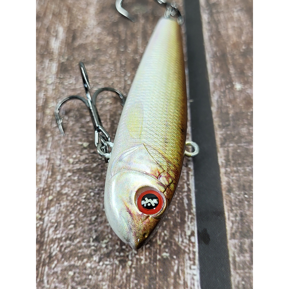 Зимовий воблер Viking Fishing Outcast Vib HV 70mm 28g #08 Zander (зимова приманка для ловлі з льоду), Колір: Zander, Розмір/Вага: 70мм/28г, фото , изображение 9