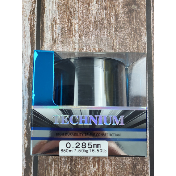 Леска Shimano Technium 650m 0.285mm 7.5kg Premium Box, фото , изображение 3