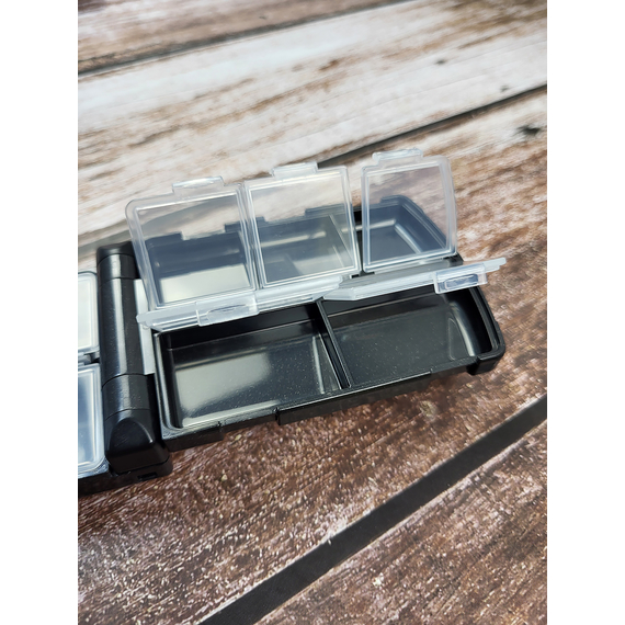 Коробка Meiho Versus VS-355SD ц:черный, фото , изображение 7