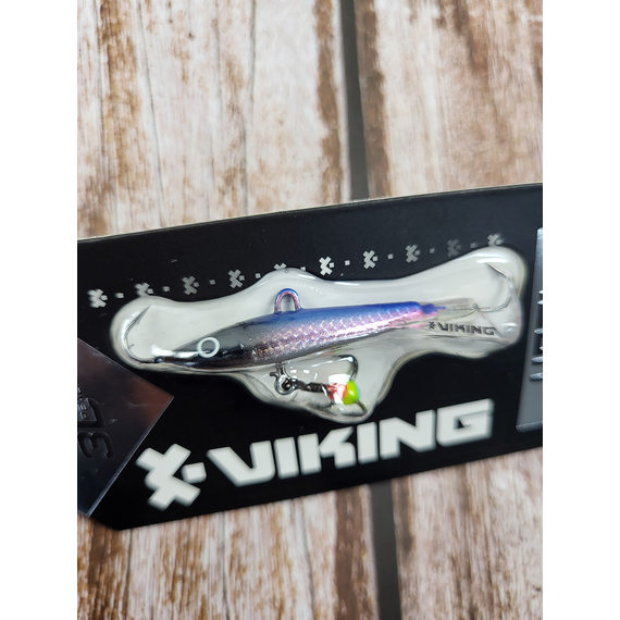Балансир Viking Fishing Yeti Ice Jig 50mm 12.0g #01 Blue Glam, Розмір/Вага: 50мм/12г, Колір балансиру: #1 Blue Glam, фото , изображение 5