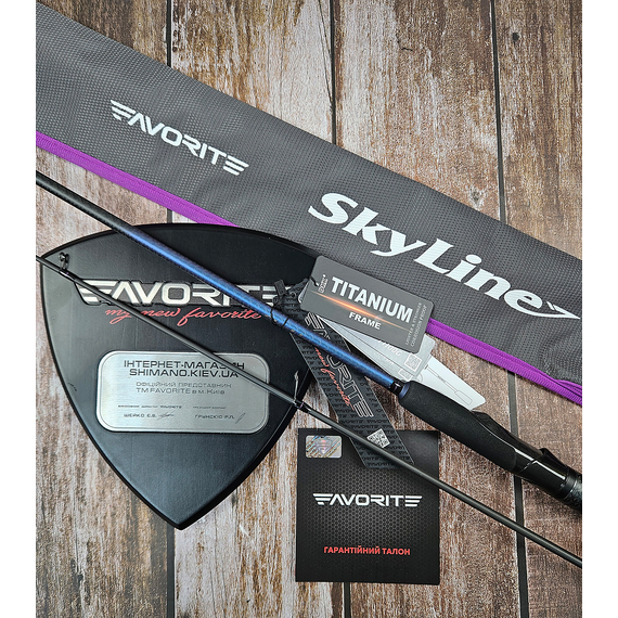 Спінінг Favorite Skyline SKY1-862M 2.58m 8-24g Ex.Fast, Модель: 2.58m 8-24g, фото , изображение 2
