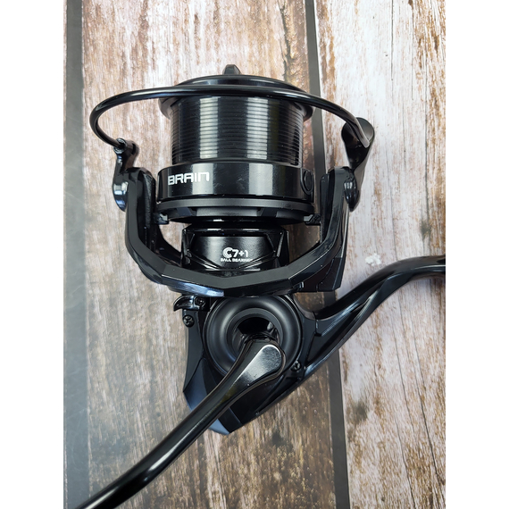 Котушка Brain Axent SE 5000S — тягова фідерна котушка з двома кліпсами, 7+1 підшипник, швидкий фрикціон, 4.7:1, фото , изображение 12