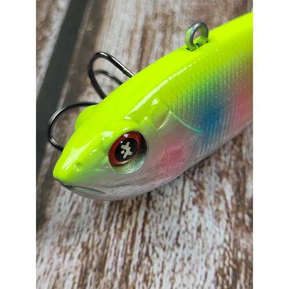 Зимний воблер Viking Fishing Outcast Vib 80мм 24g #15 Pine Legend (зимняя приманка для ловли со льда), Выберите цвет: Pine Legend, Размер/Вес: 80мм/26г, фото , изображение 8