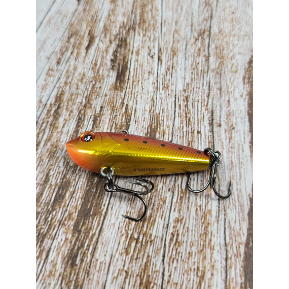 Зимний воблер Viking Fishing Outcast Vib 40mm 7.0g #02 Golden Brown (зимняя приманка для ловли со льда), Выберите цвет: Golden Brown, Размер/Вес: 40мм/7г, фото , изображение 7