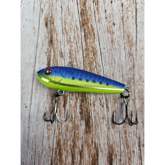 Зимовий воблер Viking Fishing Outcast Vib 50mm 10.0g #09 True Story (зимова приманка для ловлі з льоду), Колір: True Story, Розмір/Вага: 50мм/10г, фото , изображение 4