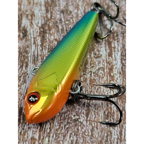 Зимний воблер Viking Fishing Outcast Vib 50mm 10.0g #11 Metal Clown (зимняя приманка для ловли со льда), Выберите цвет: Metal Clown, Размер/Вес: 50мм/10г, фото , изображение 9