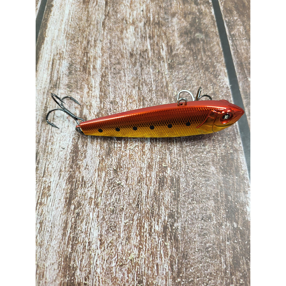 Зимний воблер Viking Fishing Outcast Vib HV 80мм 32g #02 Golden Brown (зимняя приманка для ловли со льда), Выберите цвет: Golden Brown, Размер/Вес: 80мм/32г, фото , изображение 6