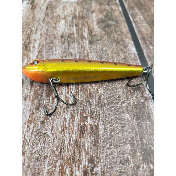 Зимний воблер Viking Fishing Outcast Vib HV 80мм 32g #02 Golden Brown (зимняя приманка для ловли со льда), Выберите цвет: Golden Brown, Размер/Вес: 80мм/32г, фото , изображение 7