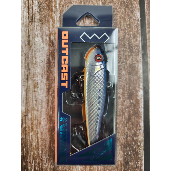 Зимовий воблер Viking Fishing Outcast Vib HV 80mm 32g #03 Alosa (зимова приманка для ловлі з льоду), Колір: Alosa, Розмір/Вага: 80мм/32г, фото , изображение 2