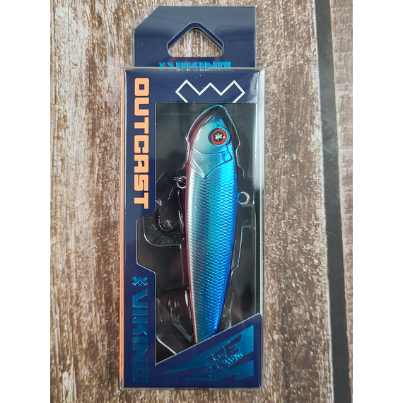 Зимний воблер Viking Fishing Outcast Vib HV 80mm 32g #05 Blue Back (зимняя приманка для ловли со льда), Выберите цвет: Blue Back, Размер/Вес: 80мм/32г, фото , изображение 2