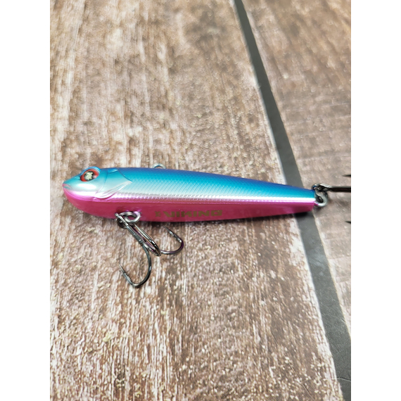 Зимний воблер Viking Fishing Outcast Vib HV 80mm 32g #05 Blue Back (зимняя приманка для ловли со льда), Выберите цвет: Blue Back, Размер/Вес: 80мм/32г, фото , изображение 6