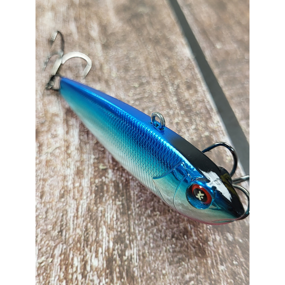 Зимний воблер Viking Fishing Outcast Vib HV 80mm 32g #05 Blue Back (зимняя приманка для ловли со льда), Выберите цвет: Blue Back, Размер/Вес: 80мм/32г, фото , изображение 8