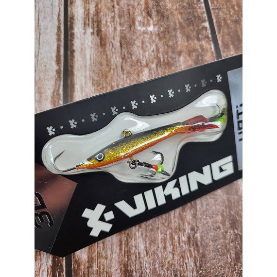 Балансир Viking Fishing Yeti Ice Jig 75mm 36.0g #10 Golden Dark, Размер/Вес: 75мм/36г, Цвет балансира: #10 Golden Dark, фото , изображение 5