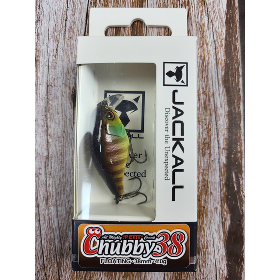 Воблер Jackall Chubby 38mm, 4гр, до 1м, Noike Gill, Размер/Вес: 38мм/4г, Цвет воблера: Noike Gill, фото , изображение 2