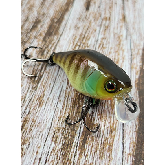 Воблер Jackall Chubby 38mm, 4гр, до 1м, Noike Gill, Размер/Вес: 38мм/4г, Цвет воблера: Noike Gill, фото , изображение 8
