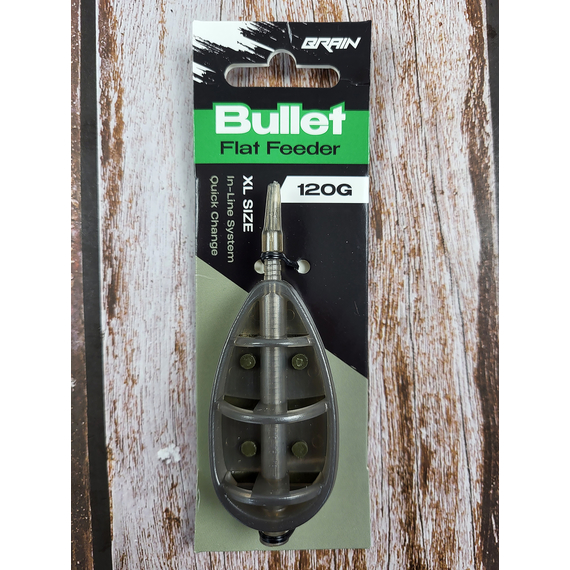 Кормушка Brain Bullet Flat Feeder XL 120g, Вес кормушки: 120 гр, Тип кормушки: Flat Feeder, фото , изображение 4